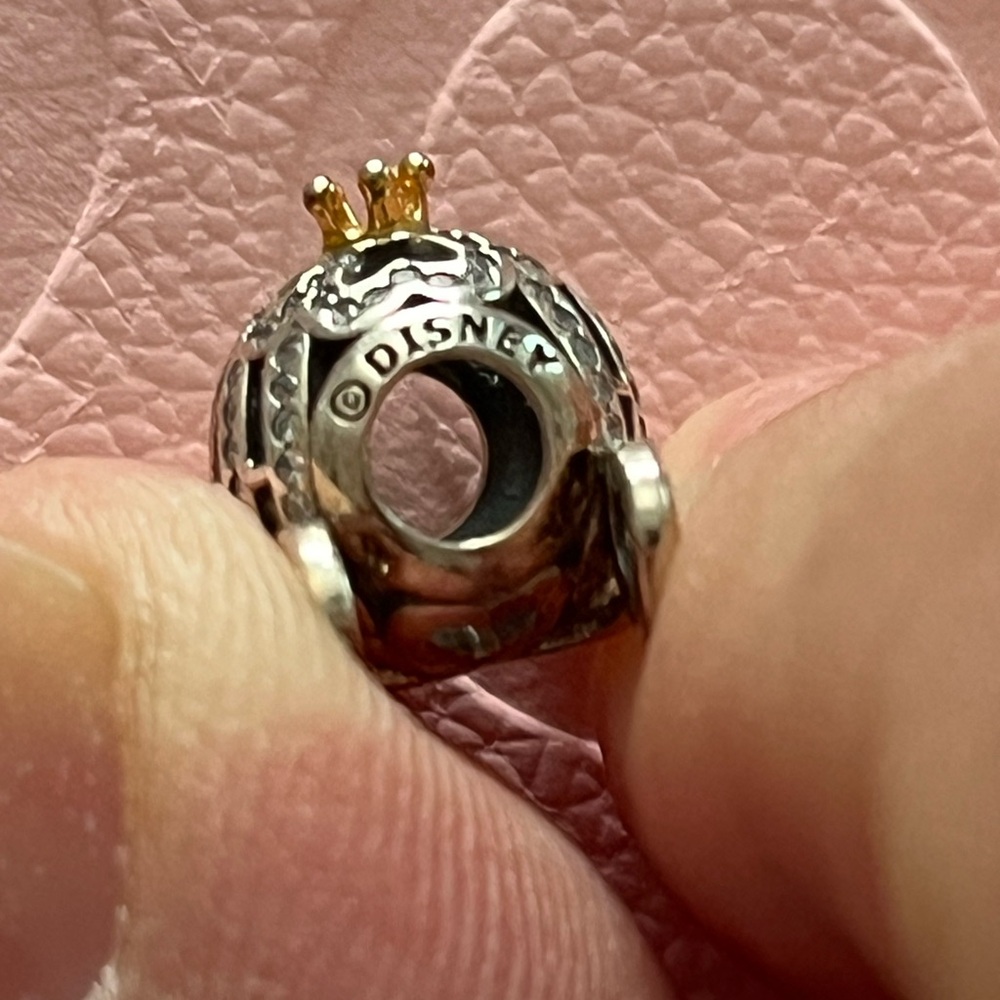 Disney X PANDORA Cinderella Sparkling Carriage Charm. Wore once, no Box.